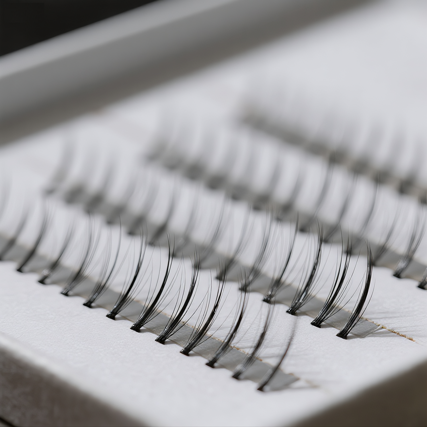 what are fake lashes made of