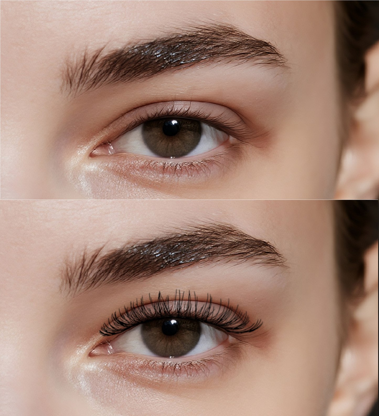 LCHEER Beauty Graceful Arc Natural Strip Lashes – 6 Pairs Lightweight Reusable False Eyelashes (6mm–12mm Soft Glam Look)