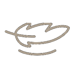 Feather icon for LCHEER strip lashes softness—premium PBT fibers for lightweight, comfortable wear